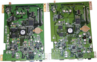 QNAP TS-109 Pro II (rechts) und TS-109 (links)