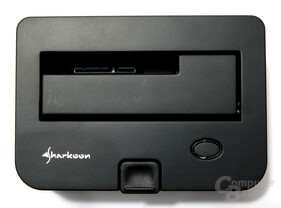 Sharkoon SATA Quickport Pro von oben Sharkoon SATA Quickport Pro von oben
