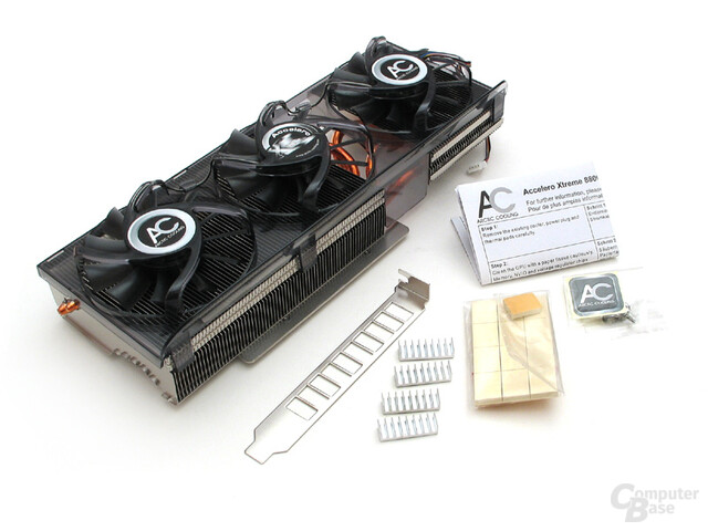 Accelero Xtreme 8800 Lieferumfang