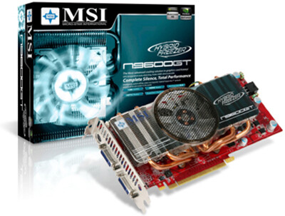 MSI N9600GT Hybrid Freezer