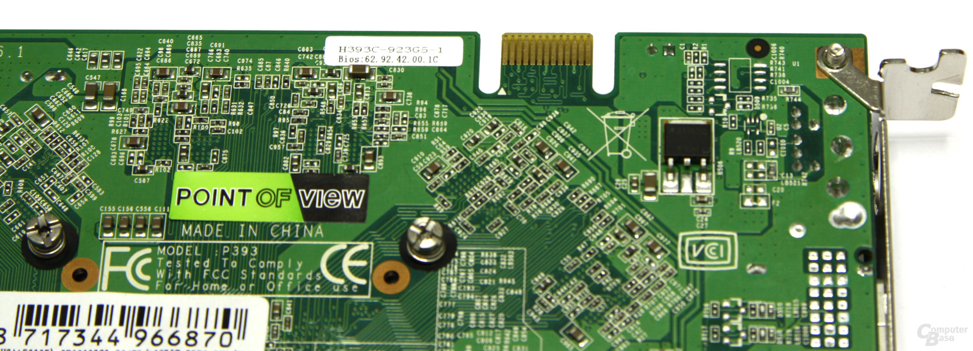 GeForce 9600 GSO SLI-Anschluss