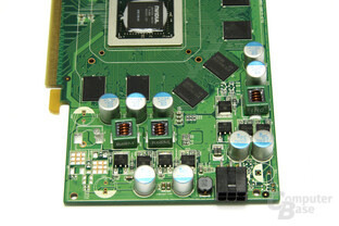 GeForce 9600 GSO Spannungswandler
