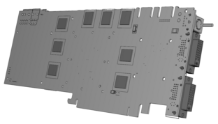 freigestelltes PCB