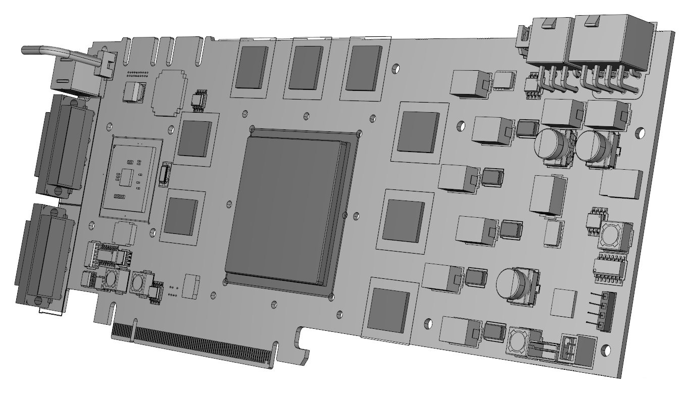 freigestelltes PCB