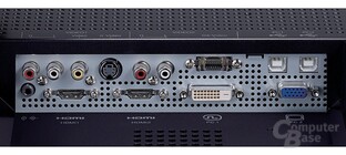 Anschlüsse des FlexScan HD2452W