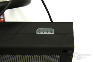Radeon HD 3870 X2 Atomic Radiator Stromanschluss