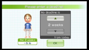 Wii Fit Zielvorgabe