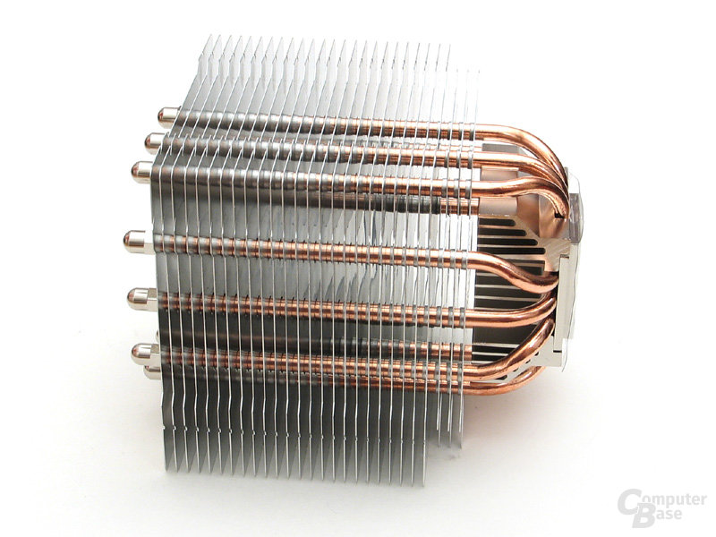 Divergierende Heatpipes als Änderung zum Vorgänger