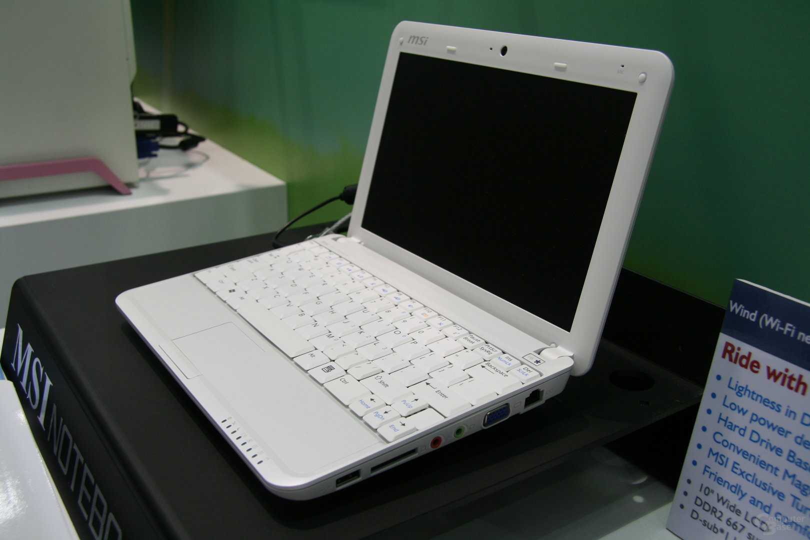 MSI Wind Notebook und PC im Detail