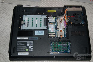 DIY Gaming Notebook mit 15,4-Zoll-Display
