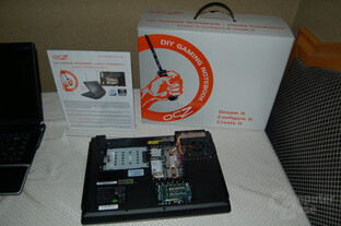 DIY Gaming Notebook mit 15,4-Zoll-Display