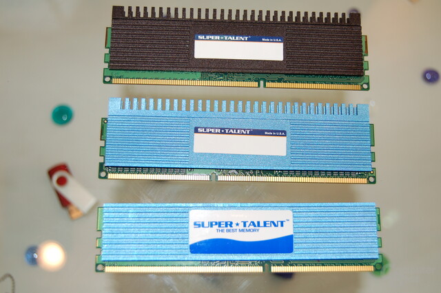 Heatspreader-Prototypen von Super Talent