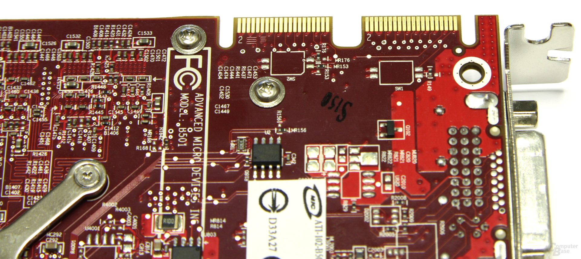 Radeon HD 4850 CF-Anschluss
