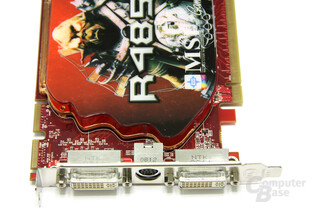 Radeon HD 4850 Vorderseite