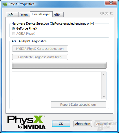 Nvidia GeForce PhysX