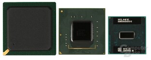 Intel ICH7 (Northbridge), 945GC (Southbridge) und Atom 230 (CPU) Intel ICH7 (Northbridge), 945GC (Southbridge) und Atom 230 (CPU)