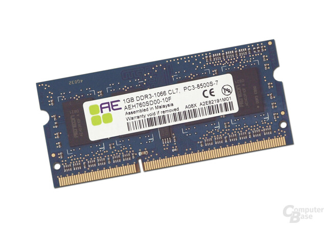 Aeneon DDR3 SODIMM