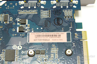 GeForce 9500 GT AMP! Aufkleber