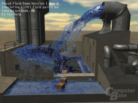 Nvidia Particle Fluid Techdemo