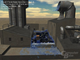 Nvidia Particle Fluid Techdemo