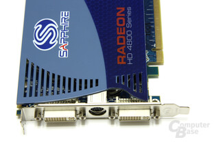 Radeon HD 4850 1GB Anschlüsse