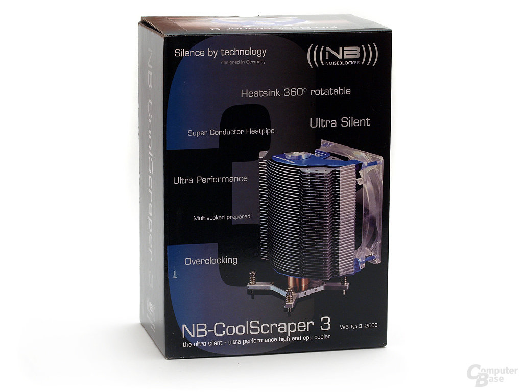 Noiseblocker Cool-Scraper 3 Verpackung