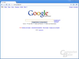 Google Chrome – Google.de