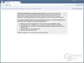Google Chrome – Inkognito-Modus (1)