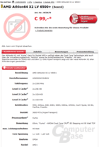 Alternate-Listung