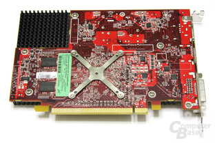 Radeon HD 4550 Rückseite
