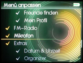 Screen Menue