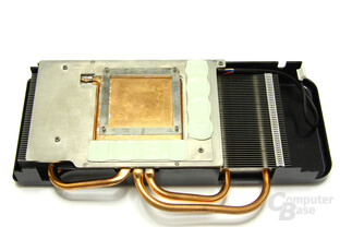 Radeon HD 4870 Toxic Kühlerrückseite
