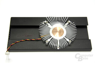 Radeon HD 4850 OC Kühlerrückseite