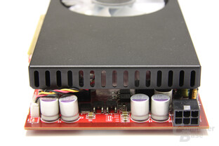 Radeon HD 4850 OC von hinten Radeon HD 4850 OC von hinten