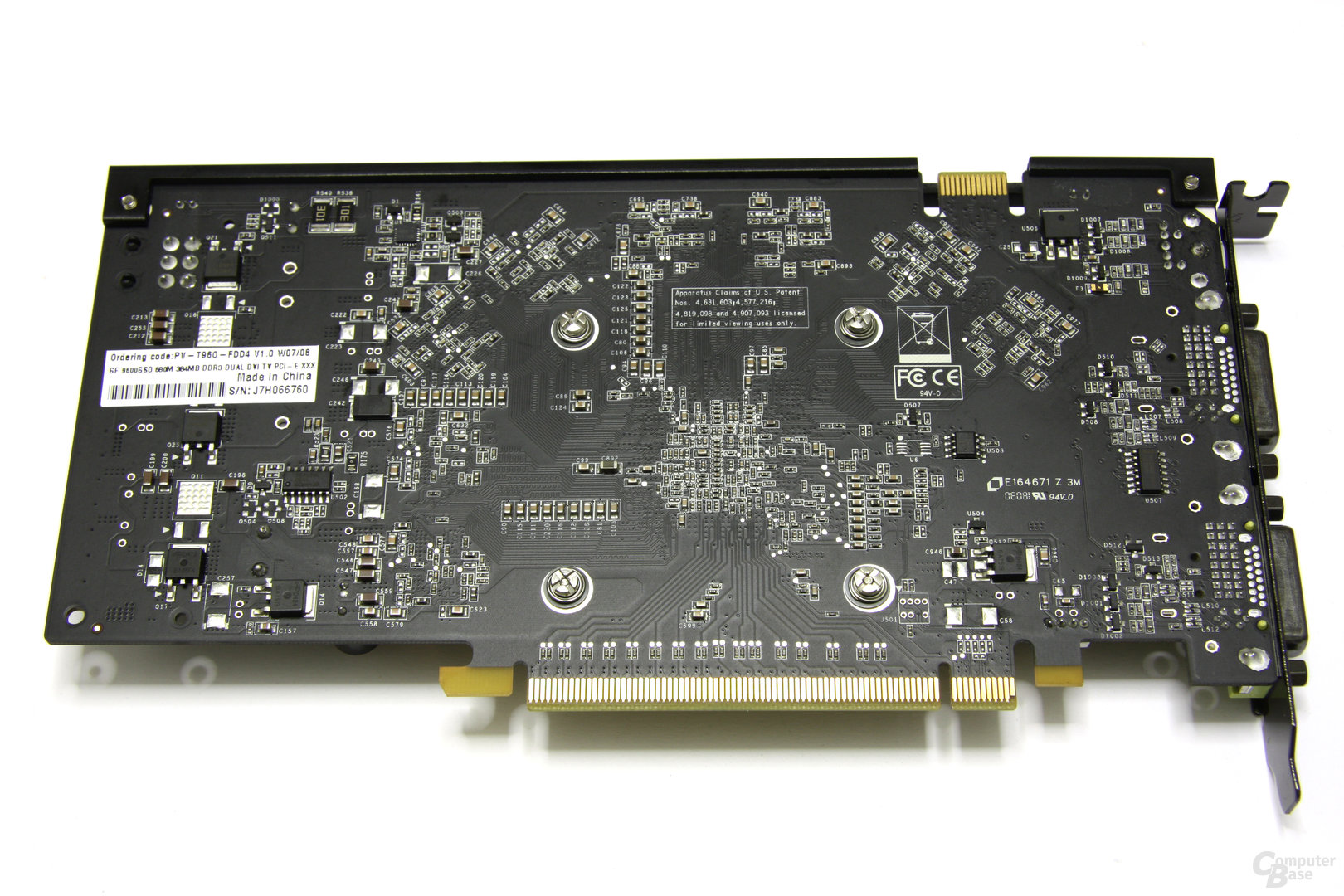 GeForce 9600 GSO 680M XXX Rückseite