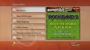 Xbox Live Game Store (alt)