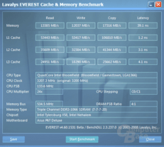 Core i7-965 XE mit Qimonda-Speicher