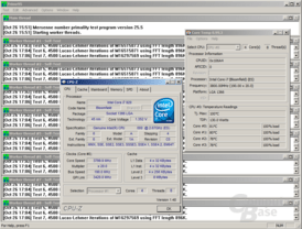 Core i7-920 bei 3,8 GHz im Stabilitätstest