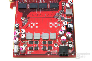 Radeon HD 4830 Spannungswandler