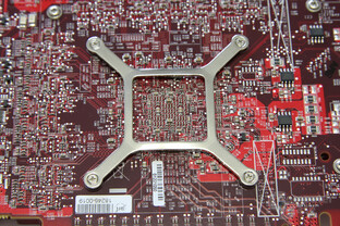 Radeon HD 4830 GPU-Rückseite