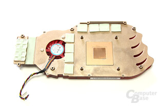 Radeon HD 4830 Kühlerrückseite