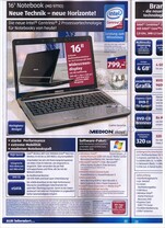 Prospekt für das Medion Akoya MD 97110