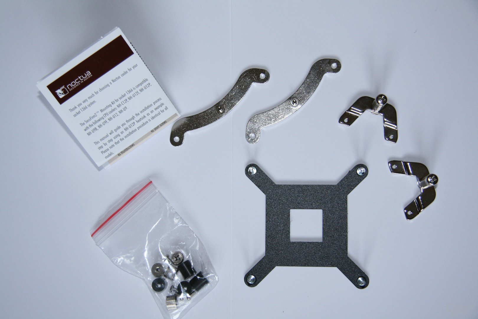 Noctuas Mountig Kit für Sockel LGA 1366