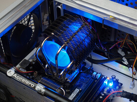 Thermaltake SpinQ in Betrieb