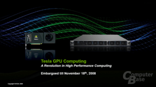 Nvidia Tesla Personal Supercomputer