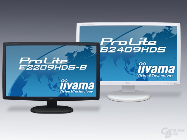iiyama ProLite B2409HDS und ProLite E2209HDS
