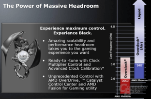 Phenom II und die Möglichkeiten des Overclockins - aus AMDs Sicht