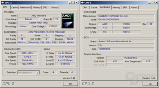 Gigabyte 790GX mit BIOS F3o