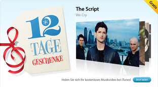30.12. The Script: We Cry (Musikvideo)