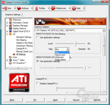 ATi AA-Einstellungen ATi AA-Einstellungen